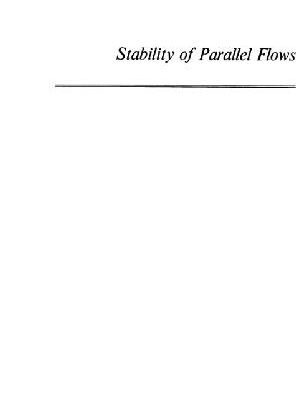 خرید و دانلود نسخه کامل کتاب Stability of Parallel Flows