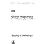 خرید و دانلود نسخه کامل کتاب Stability of Unfoldings