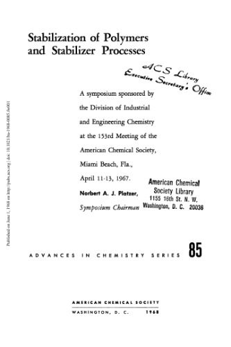 خرید و دانلود نسخه کامل کتاب Stabilization of Polymers and Stabilizer Processes_68d15490b880d.jpeg خرید و دانلود نسخه کامل کتاب Stabilization of Polymers and Stabilizer Processes