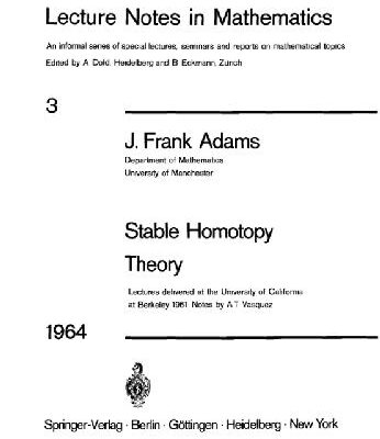 خرید و دانلود نسخه کامل کتاب Stable Homotopy Theory