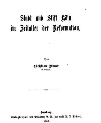خرید و دانلود نسخه کامل کتاب Stadt und Stift Köln im Zeitalter der Reformation