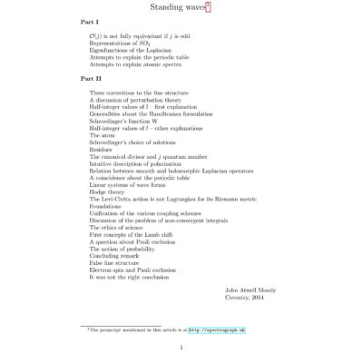 خرید و دانلود نسخه کامل کتاب Standing Waves