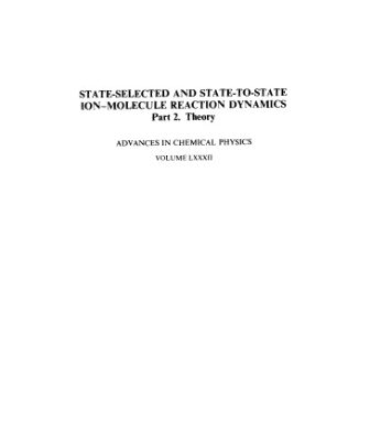 خرید و دانلود نسخه کامل کتاب State-Selected and State-to-State Ion-Molecule Reaction Dynamics. P. 2. Theory