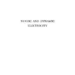 خرید و دانلود نسخه کامل کتاب Static and dynamic electricity