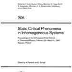 خرید و دانلود نسخه کامل کتاب Static Critical Phenomena in Inhomogeneous Systems