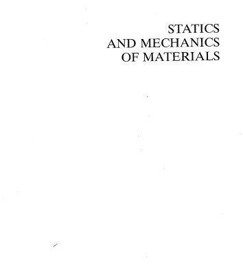 خرید و دانلود نسخه کامل کتاب Statics and Mechanics of Materials SI
