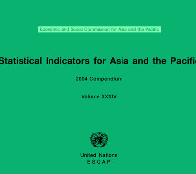 خرید و دانلود نسخه کامل کتاب Statistical Indicators for Asia and the Pacific, 2004 Compendium