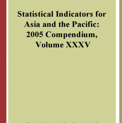 خرید و دانلود نسخه کامل کتاب Statistical Indicators for Asia and the Pacific, 2005 Compendium