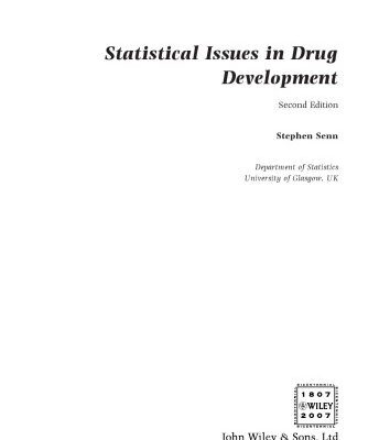 خرید و دانلود نسخه کامل کتاب Statistical Issues in Drug Development (Statistics in Practice)