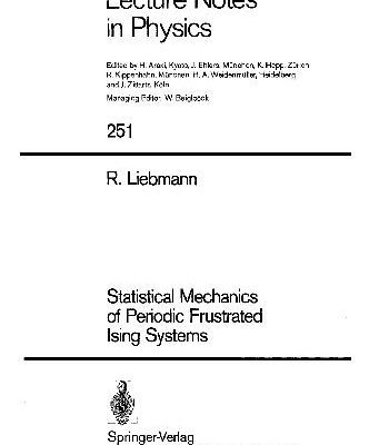 خرید و دانلود نسخه کامل کتاب Statistical Mechanics of Periodic Frustrated Ising Systems