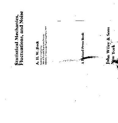 خرید و دانلود نسخه کامل کتاب Statistical mechanics,Fluctuations and noise