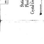 خرید و دانلود نسخه کامل کتاب Statistical physics of crystal growth