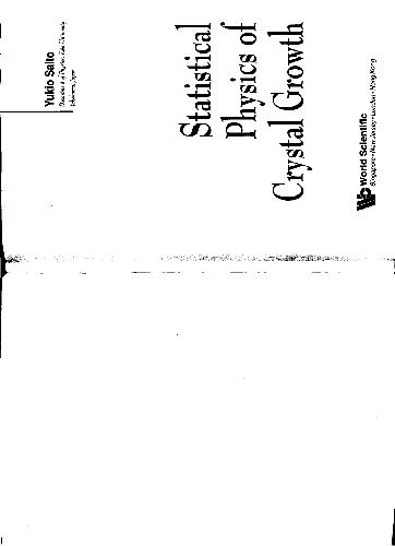 خرید و دانلود نسخه کامل کتاب Statistical physics of crystal growth_68bec64e0c02f.jpeg خرید و دانلود نسخه کامل کتاب Statistical physics of crystal growth