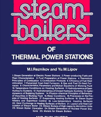 خرید و دانلود نسخه کامل کتاب Steam Boilers of Therman Power Stations