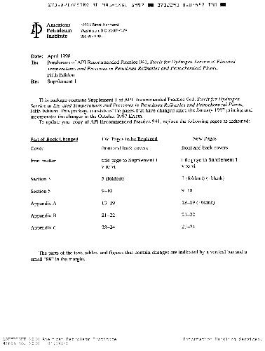 خرید و دانلود نسخه کامل کتاب Steels for Hydrogen Service at Elevated Temperatures and Pressures in Petroleum Refineries and Petrochemical Plants_68d486e648f3d.jpeg خرید و دانلود نسخه کامل کتاب Steels for Hydrogen Service at Elevated Temperatures and Pressures in Petroleum Refineries and Petrochemical Plants