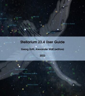 خرید و دانلود نسخه کامل کتاب Stellarium 23.4 user guide