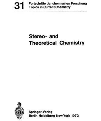 خرید و دانلود نسخه کامل کتاب Stereo- and Theoretical Chemistry