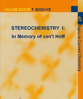 خرید و دانلود نسخه کامل کتاب Stereochemistry 1: In Memory of Van’t Hoff