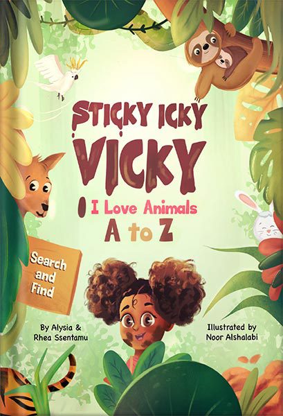 خرید و دانلود نسخه کامل کتاب Sticky Icky Vicky: I Love Animals A to Z by Alysia Ssentamu_68c03b2e2cd7a.jpeg خرید و دانلود نسخه کامل کتاب Sticky Icky Vicky: I Love Animals A to Z by Alysia Ssentamu