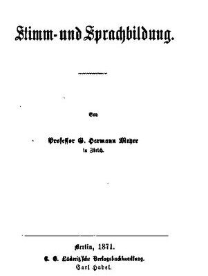 خرید و دانلود نسخه کامل کتاب Stimm- und Sprachbildung