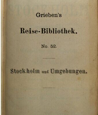 خرید و دانلود نسخه کامل کتاب Stockholm und Umgebungen : Vollständiger Wegweiser für Reisende