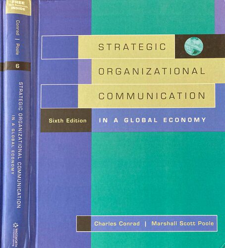 خرید و دانلود نسخه کامل کتاب Strategic Organizational Communication in a Global Economy_68c53b00bb00d.jpeg خرید و دانلود نسخه کامل کتاب Strategic Organizational Communication in a Global Economy