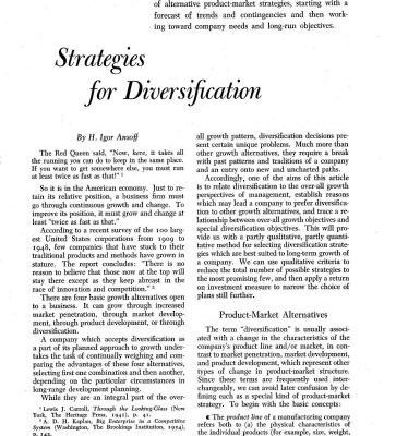 خرید و دانلود نسخه کامل کتاب Strategies for diversification