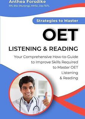 خرید و دانلود نسخه کامل کتاب Strategies to Master OET Listening and Reading: Comprehensive Guide to Excel at OET Listening and Reading –  +  Pdf