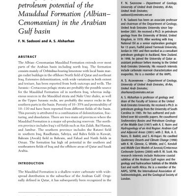 خرید و دانلود نسخه کامل کتاب Stratigraphy, microfacies, and petroleum potential of the Mauddud Formation (Albian-Cenomanian) in the Persian Gulf basin