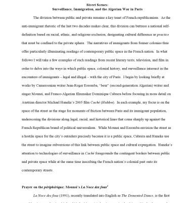 خرید و دانلود نسخه کامل کتاب Street Scenes: Surveillance, Immigration and the Algerian War in Paris
