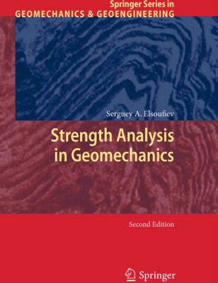 خرید و دانلود نسخه کامل کتاب Strength Analysis in Geomechanics