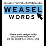 خرید و دانلود نسخه کامل کتاب Strengthen Your Fiction by Understanding Weasel Words: Weasel words categorized by the problems they indicate and how to find them with one click