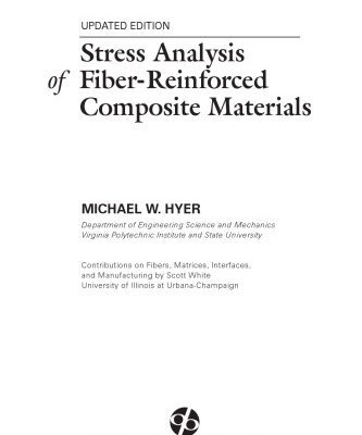 خرید و دانلود نسخه کامل کتاب Stress analysis of fiber-reinforced composite materials
