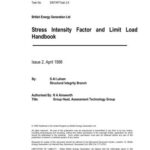خرید و دانلود نسخه کامل کتاب Stress Intensity Factor and Limit Load Handbook, EPD/GEN/REP/0316/98 ISSUE 2, British Energy Generation Ltd