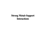 خرید و دانلود نسخه کامل کتاب Strong Metal-Support Interactions