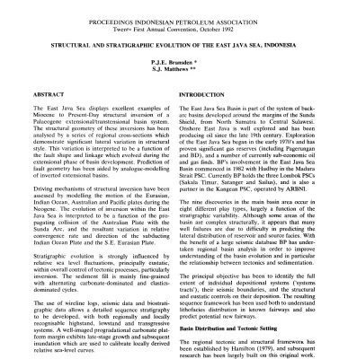 خرید و دانلود نسخه کامل کتاب STRUCTURAL AND STRATIGRAPHIC EVOLUTION OF THE EAST JAVA SEA, INDONESIA