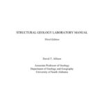 خرید و دانلود نسخه کامل کتاب STRUCTURAL GEOLOGY LABORATORY MANUAL