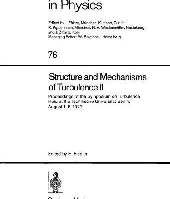خرید و دانلود نسخه کامل کتاب Structure and Mechanisms of Turbulence II