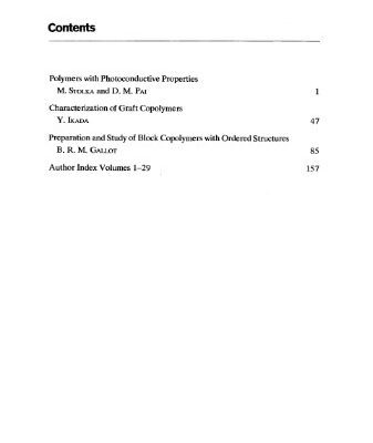خرید و دانلود نسخه کامل کتاب Structure And Properties Of Polymers