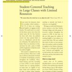 خرید و دانلود نسخه کامل کتاب Student-centered teaching in large classes with limited resources