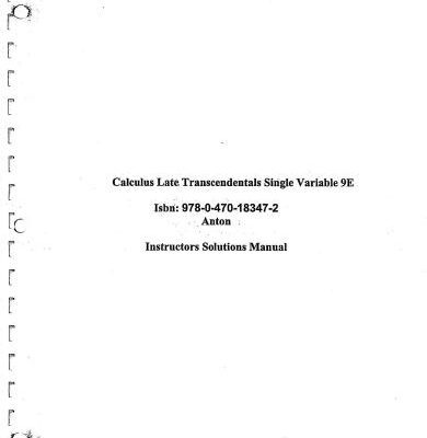 خرید و دانلود نسخه کامل کتاب Student Solutions Manual to accompany Calculus Late Transcendentals Single Variable