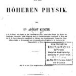 خرید و دانلود نسخه کامل کتاب Studien aus der Höheren Physik