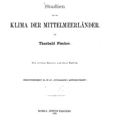 خرید و دانلود نسخه کامل کتاب Studien über das Klima der Mittelmeerländer