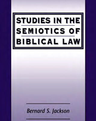 خرید و دانلود نسخه کامل کتاب Studies in the Semiotics of Biblical Law (JSOT Supplement)