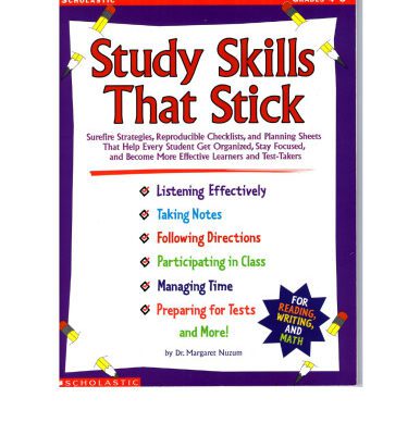 خرید و دانلود نسخه کامل کتاب Study Skills That Stick (Grades 4-8)