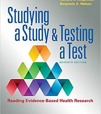 خرید و دانلود نسخه کامل کتاب Studying a Study and Testing a Test (7th Edition) –  +  Pdf