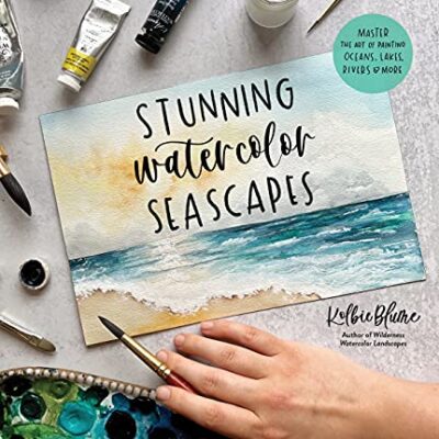 خرید و دانلود نسخه کامل کتاب Stunning Watercolor Seascapes: Master the Art of Painting Oceans, Rivers, Lakes and More