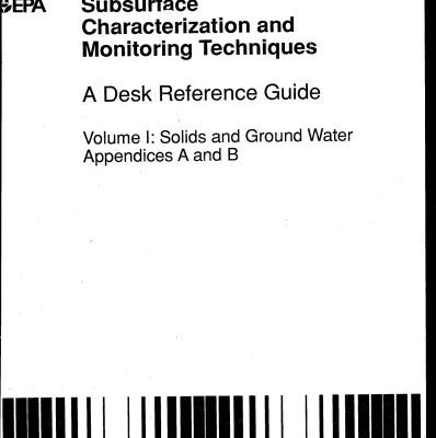 خرید و دانلود نسخه کامل کتاب Subsurface Characterization and Monitoring Techniques: A Desk Reference Guide