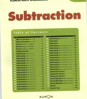 خرید و دانلود نسخه کامل کتاب Subtraction. Grade 1