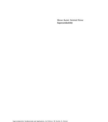 خرید و دانلود نسخه کامل کتاب Superconductivity: Fundamentals and Applications